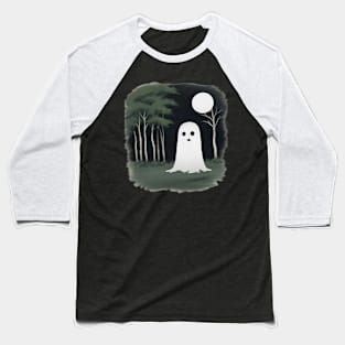 Lonely Ghost Baseball T-Shirt